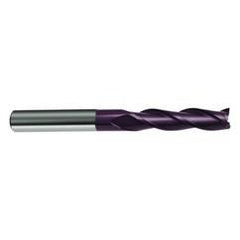 3/16 Dia. x 3 Overall Length 3-Flute Square End Solid Carbide SE End Mill-Round Shank-Center Cut-Firex - Eagle Tool & Supply