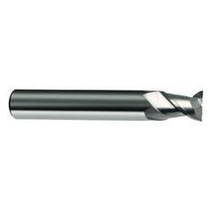 18mm Dia. - 84mm OAL - 45° Helix Bright Carbide End Mill - 2 FL - Eagle Tool & Supply