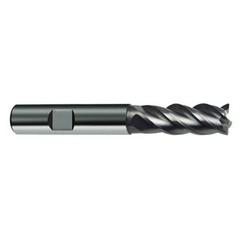10mm Dia. - 72mm OAL - 4 FL Variable Helix Bright Carbide End Mill - Eagle Tool & Supply