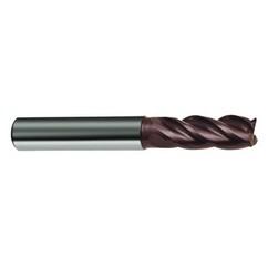 1/4" Dia. - 3-1/4" OAL - 4 FL Variable Helix Nano-A Carbide End Mill - Eagle Tool & Supply