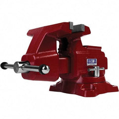 Wilton - Bench & Pipe Combination Vises Jaw Width (Inch): 8 Jaw Opening Capacity (Inch): 8-1/2 - Eagle Tool & Supply