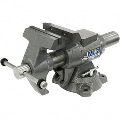 Wilton - Bench & Pipe Combination Vises Jaw Width (Inch): 5-1/2 Jaw Opening Capacity (Inch): 5 - Eagle Tool & Supply
