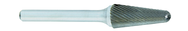 SL-4 -- 1/2 x 1-1/8 LOC x 1/4 Shank x 2 OAL 14 Degree Included Angle Carbide Medium Right Hand Spiral Burr - Eagle Tool & Supply