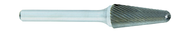 SL-7 -- 3/4 x 1-1/2 LOC x 1/4 Shank x 2 OAL 14 Degree Included Angle Carbide Medium Right Hand Spiral Burr - Eagle Tool & Supply