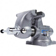 Wilton - Bench & Pipe Combination Vises Jaw Width (Inch): 6-1/2 Jaw Opening Capacity (Inch): 7-1/4 - Eagle Tool & Supply