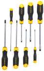 STANLEY® 8 Piece Cushion Grip Screwdriver Set - Eagle Tool & Supply