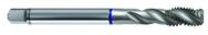M14x2.0 6H 3-Flute PM Cobalt Blue Ring Semi-Bottoming 40 degree Spiral Flute Tap-Bright - Eagle Tool & Supply