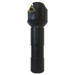 60° Point- 0.669" Min- 1" SH- Indexable Countersink & Chamfering Tool - Eagle Tool & Supply