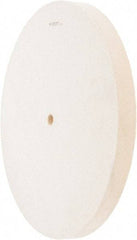 Value Collection - 10" Diam x 3/4" Thick Unmounted Buffing Wheel - 1 Ply, Polishing Wheel, 1/2" Arbor Hole, Soft Density - Eagle Tool & Supply