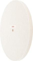 Value Collection - 10" Diam x 1/2" Thick Unmounted Buffing Wheel - 1 Ply, Polishing Wheel, 1/2" Arbor Hole, Hard Density - Eagle Tool & Supply