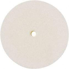 Value Collection - 8" Diam x 3/4" Thick Unmounted Buffing Wheel - 1 Ply, Polishing Wheel, 1/2" Arbor Hole, Hard Density - Eagle Tool & Supply