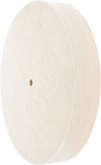 Value Collection - 12" Diam x 2" Thick Unmounted Buffing Wheel - 1 Ply, Polishing Wheel, 1/2" Arbor Hole, Soft Density - Eagle Tool & Supply