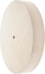 Value Collection - 12" Diam x 2" Thick Unmounted Buffing Wheel - 1 Ply, Polishing Wheel, 1/2" Arbor Hole, Hard Density - Eagle Tool & Supply