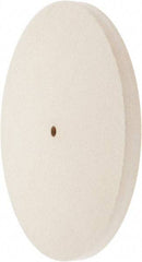 Value Collection - 12" Diam x 3/4" Thick Unmounted Buffing Wheel - 1 Ply, Polishing Wheel, 1/2" Arbor Hole, Hard Density - Eagle Tool & Supply