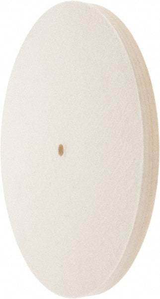 Value Collection - 12" Diam x 3/4" Thick Unmounted Buffing Wheel - 1 Ply, Polishing Wheel, 1/2" Arbor Hole, Soft Density - Eagle Tool & Supply