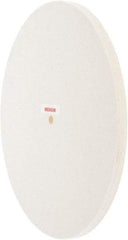 Value Collection - 12" Diam x 1/2" Thick Unmounted Buffing Wheel - 1 Ply, Polishing Wheel, 1/2" Arbor Hole, Medium Density - Eagle Tool & Supply