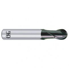 3mm x 6mm x 4.5mm x 50mm 2Fl  Ball Carbide End Mill - WXS - Eagle Tool & Supply