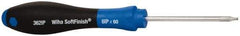 Wiha - IP6 Torx Plus Driver - 6-13/32" OAL, Ergonomic Handle - Eagle Tool & Supply