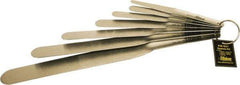 Albion Engineering - 1" Wide Spring Blade Stainless Steel Spatula Set - Flexible, Straight Stainless Steel Handle, 12" OAL - Eagle Tool & Supply