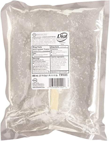 Dial - 800 mL Box Liquid Soap - Clear, Pleasant Fragrance Scent - Eagle Tool & Supply