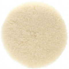 3M - 5-1/4" Diam 100% Wool Buffing & Backing Pad - Eagle Tool & Supply