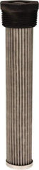 Flow Ezy Filters - 100 Mesh, 38 LPM, 10 GPM, 1.3" Diam, Male/Female Tank Mounted Strainer - 1 1/4 x 3/4 Port NPT, 8.1" Long - Eagle Tool & Supply