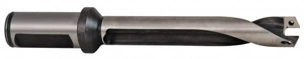 Allied Machine and Engineering - 0.5512" to 0.5902" Diam 3xD 45mm Max Depth Helical Flute Spade Drill - Eagle Tool & Supply