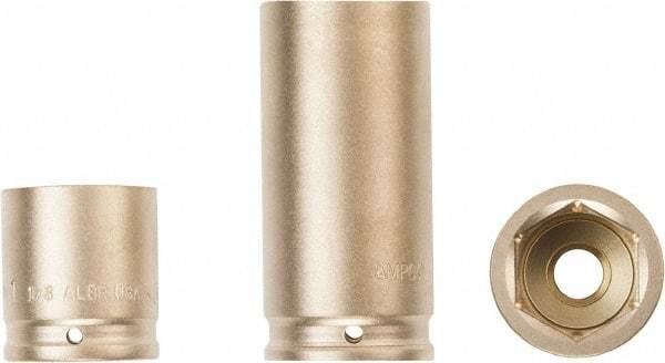 Ampco - 1/2" Drive 1-5/16" Standard Nonsparking Impact Socket - 6 Points - Eagle Tool & Supply