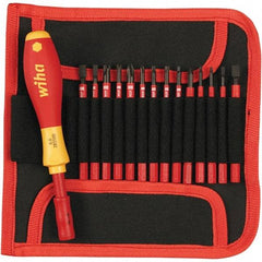 Wiha - Interchangeable Bit Screwdriver Handle - Phillips, Torx & Square Tip - Eagle Tool & Supply