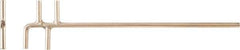 Ampco - 1 Piece Valve Wheel Hook - 1-9/16, 1-3/16 Inch Capacity - Eagle Tool & Supply