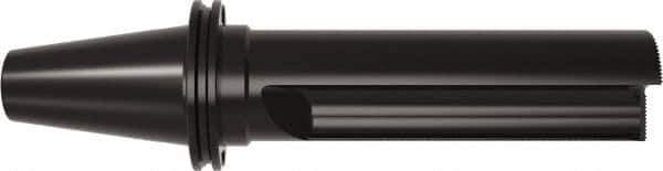 Allied Machine and Engineering - 10" Max Drill Depth, 3.5xD, 2.6" Diam, Indexable Insert Drill - 3 Inserts, CAT50 Taper Shank - Eagle Tool & Supply