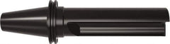Allied Machine and Engineering - 10" Max Drill Depth, 3.5xD, 2.6" Diam, Indexable Insert Drill - 3 Inserts, CAT50 Taper Shank - Eagle Tool & Supply