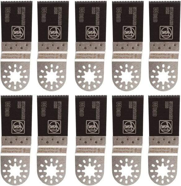 Fein - Rotary & Multi-Tool Multi-Use Saw Blade - 1-3/8" Standard E-Cut Blade, For Fein Multimaster, Wood, Drywall, Plastic Saw Blade - Eagle Tool & Supply