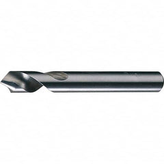 Chicago-Latrobe - 1/2" Body Diam, 90°, 3-3/4" OAL, High Speed Steel Spotting Drill - Eagle Tool & Supply