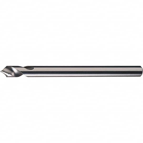 Chicago-Latrobe - 3/8" Body Diam, 90°, 5" OAL, High Speed Steel Spotting Drill - Eagle Tool & Supply