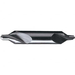 Chicago-Latrobe - #8 Plain Cut 60° Incl Angle High Speed Steel Combo Drill & Countersink - Eagle Tool & Supply