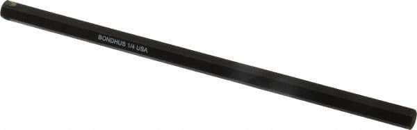 Bondhus - 1/4" Hex Drive Bit - 6" OAL - Eagle Tool & Supply