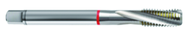 M16x2.0 6H 4-Flute PM Cobalt Red Ring Semi-Bottoming 15 degree Spiral Flute Tap-Bright - Eagle Tool & Supply