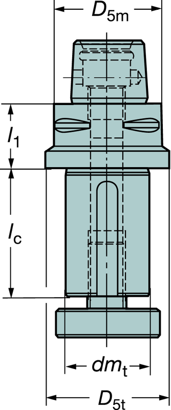 C6A3911025030 CAPTO ADAPTER - Eagle Tool & Supply