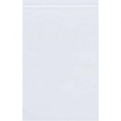 Value Collection - Pack of (500), 10 x 24" 2 mil Reclosable Poly Bags - Eagle Tool & Supply