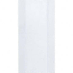 Value Collection - Pack of (500), 10 x 24", 3 mil Gusseted Poly Bags - Eagle Tool & Supply