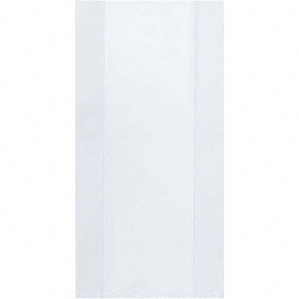 Value Collection - Pack of (1,000), 4 x 8", 2 mil Gusseted Poly Bags - Eagle Tool & Supply