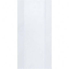 Value Collection - Pack of (1,000), 4 x 8", 2 mil Gusseted Poly Bags - Eagle Tool & Supply