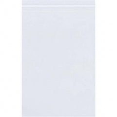 Value Collection - Pack of (1000), 8 x 15" 2 mil Reclosable Poly Bags - Eagle Tool & Supply