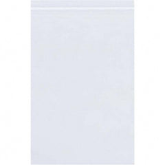 Value Collection - Pack of (1000), 8 x 20" 2 mil Reclosable Poly Bags - Eagle Tool & Supply