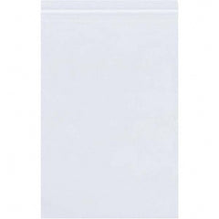 Value Collection - Pack of (1000), 4 x 24" 4 mil Reclosable Poly Bags - Eagle Tool & Supply