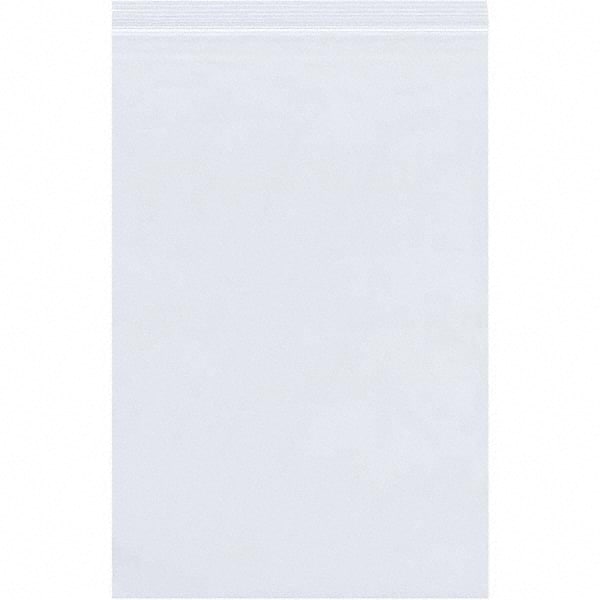 Value Collection - Pack of (1000), 5 x 24" 4 mil Reclosable Poly Bags - Eagle Tool & Supply