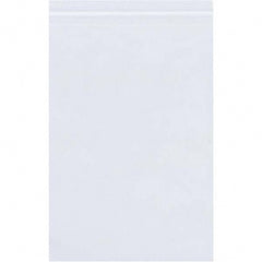 Value Collection - Pack of (1000), 5 x 24" 4 mil Reclosable Poly Bags - Eagle Tool & Supply
