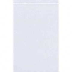 Value Collection - Pack of (1,000), 8 x 8" 4 mil Reclosable Poly Bags - Eagle Tool & Supply