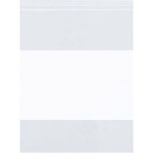 Value Collection - Pack of (1000), 7 x 8" 4 mil Reclosable Poly Bags - Eagle Tool & Supply